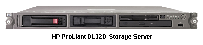HP Proliant DL 320 Storage Server