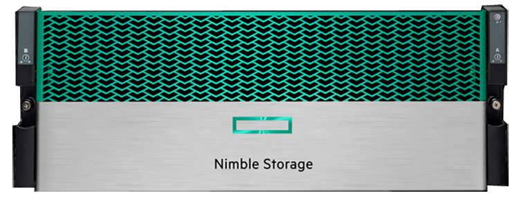 HPE Nimble Storage from front side